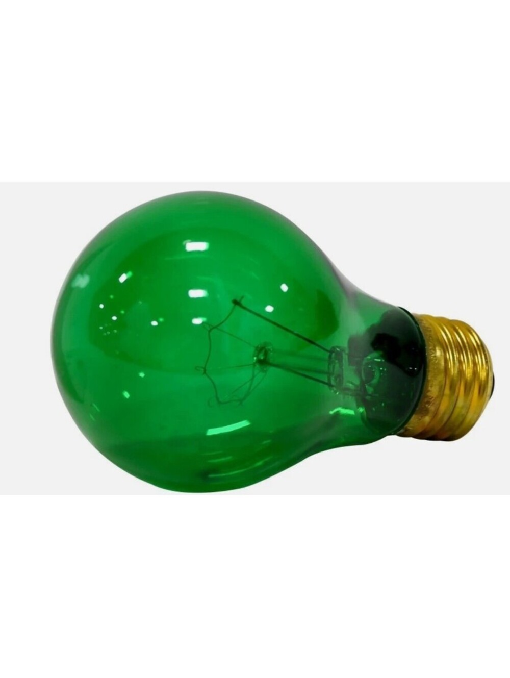 11 Lot New Sylvania 11714 Green Colored 25 Watt Incandescent Party Light Bulbs